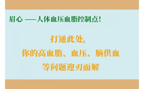 打通此處，你的高血脂、血壓、腦供血等問題迎刃而解